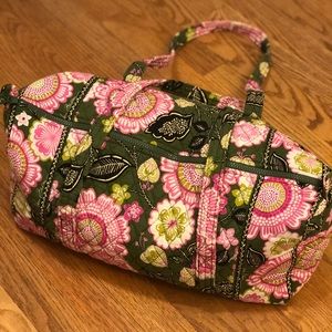 Authentic, small Vera Bradley duffle bag